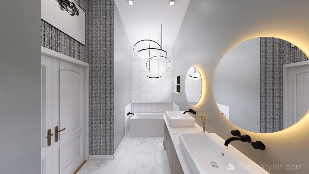 Pitts Bathroom 3d design renderings