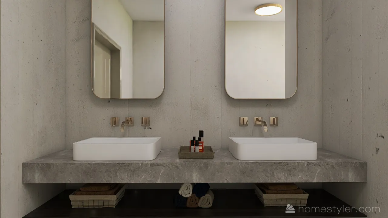 Bathroom 3d design renderings