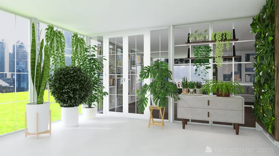 GreenHouse 3d design renderings