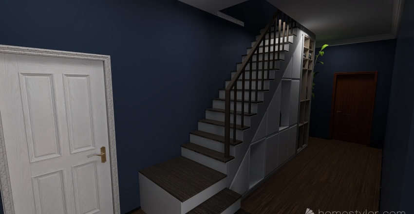 Nathan's 2 Story house with finished basement 3d design renderings