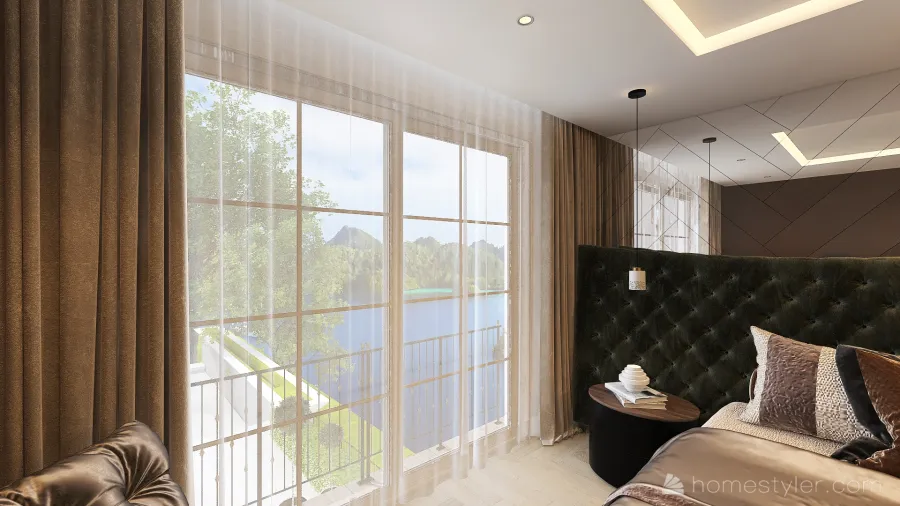Master Bedroom2 3d design renderings