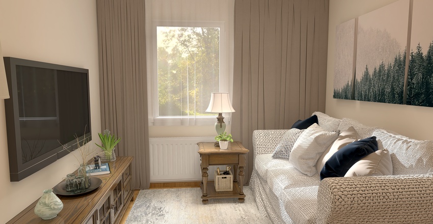 Landhaus - Leseoase | Version 1 3d design renderings