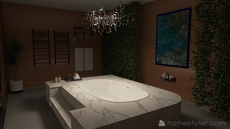 Norweigan Bungalow 3d design renderings