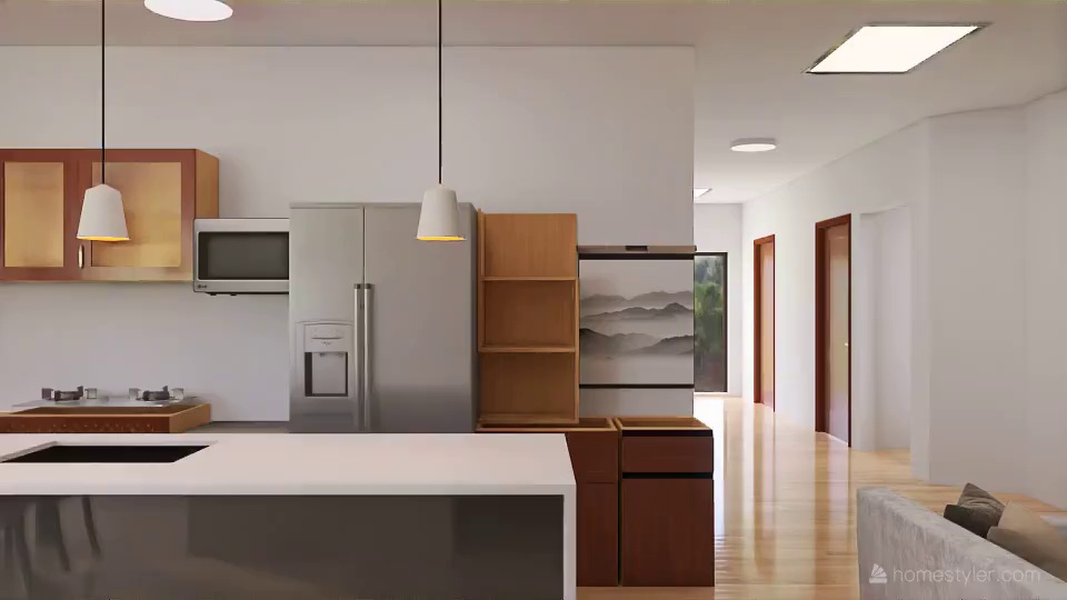 Geriatric Home: 2 bedroom Design Rendering