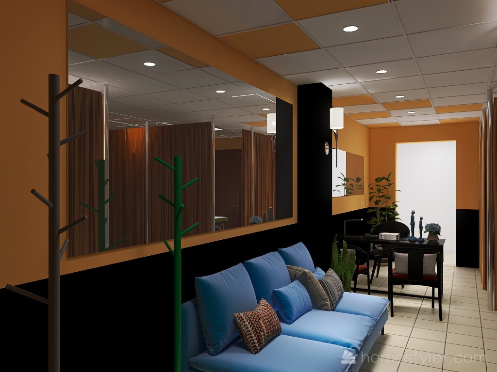 Массажный кабинет 2 3d design renderings