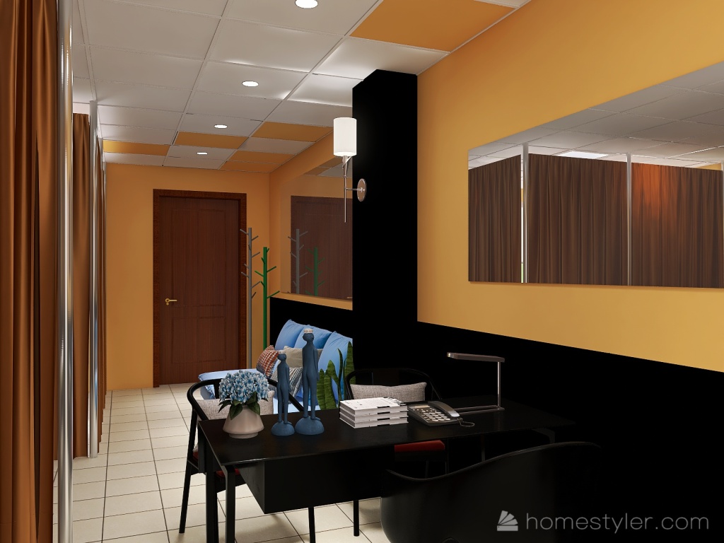 Массажный кабинет 2 3d design renderings