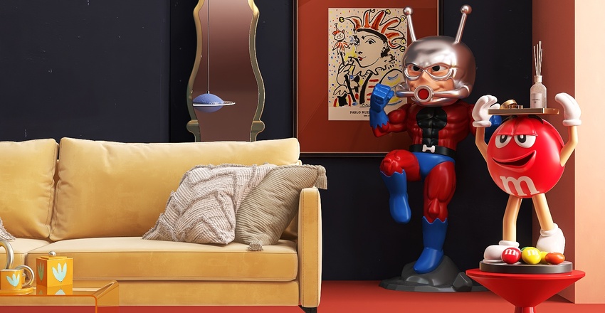 April Fool's Day Model Collection Design Demo 3d design renderings