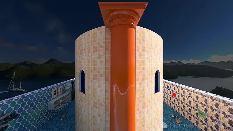 Water 3d design renderings