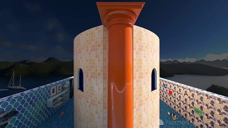 Water 3d design renderings