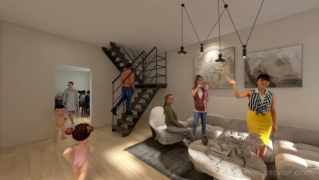 #AprilFoolContest-A Fun House 3d design renderings