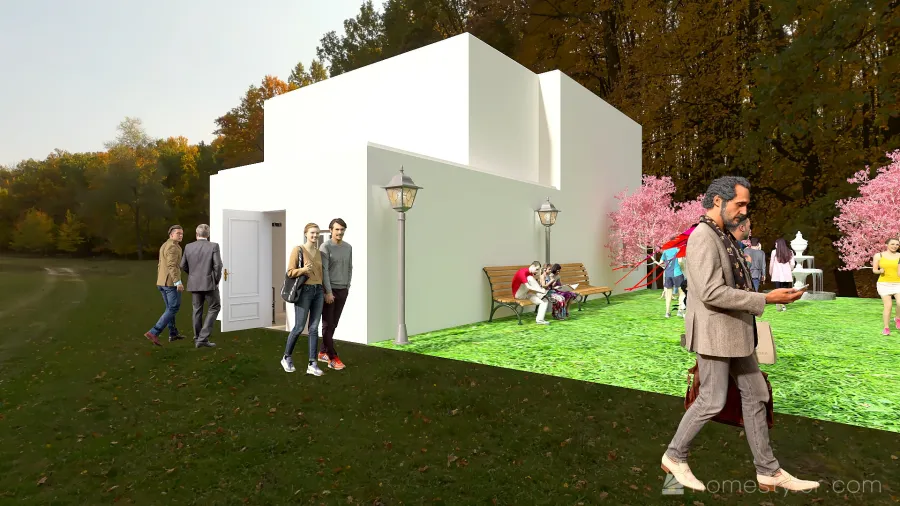 #AprilFoolContest-A Fun House 3d design renderings