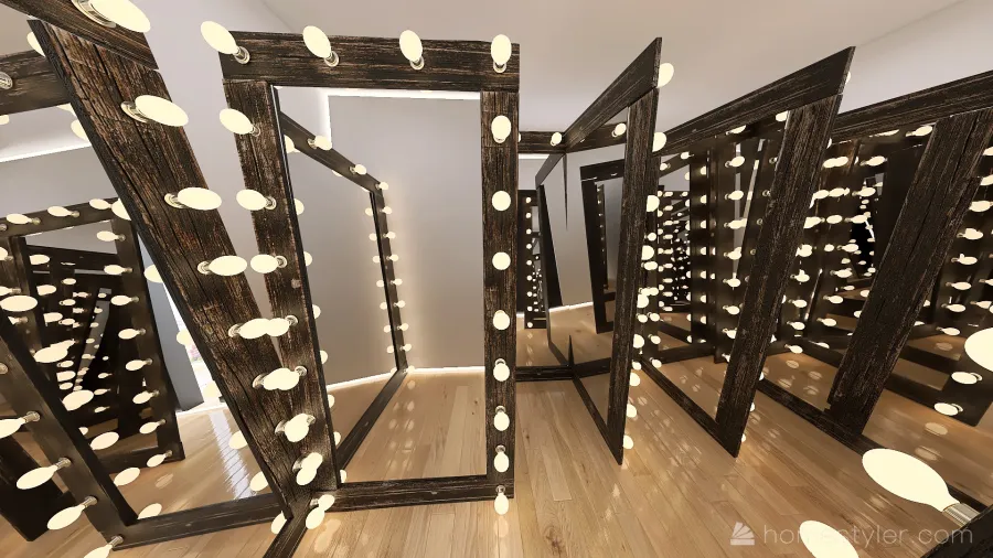 #AprilFoolContest-House Of Mirrors...Or is it? 3d design renderings