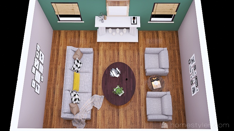 Copy of formal living room 3d design renderings