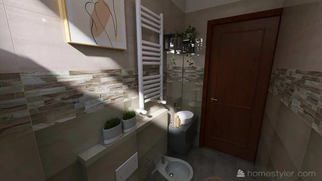 bagno mare 3d design renderings