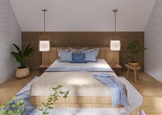 Master Bedroom - Loft Conversion Design Rendering