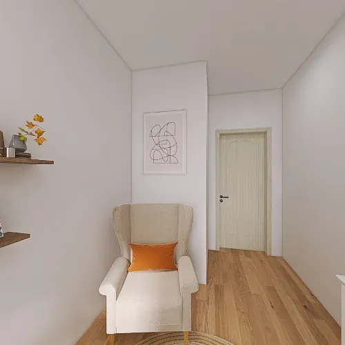 Minimalist Room 3d design renderings