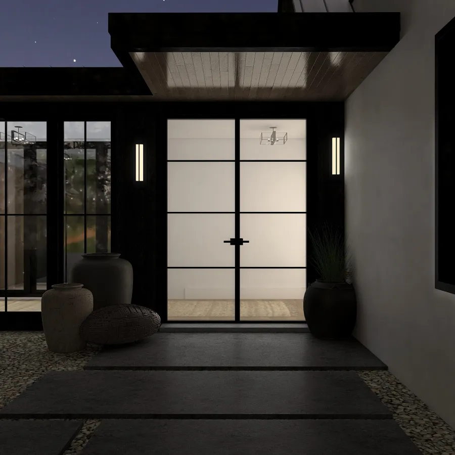 Monterey, California House 3d design renderings