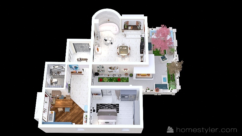 Style House 3d design picture 85.97