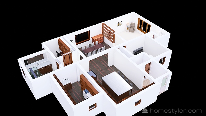 Guelig House 3d design renderings