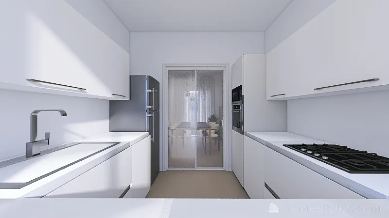 Modern Residential Home 3d design renderings