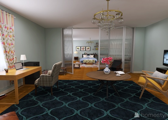 Carrie Bradshaw's Apartment Design Rendering