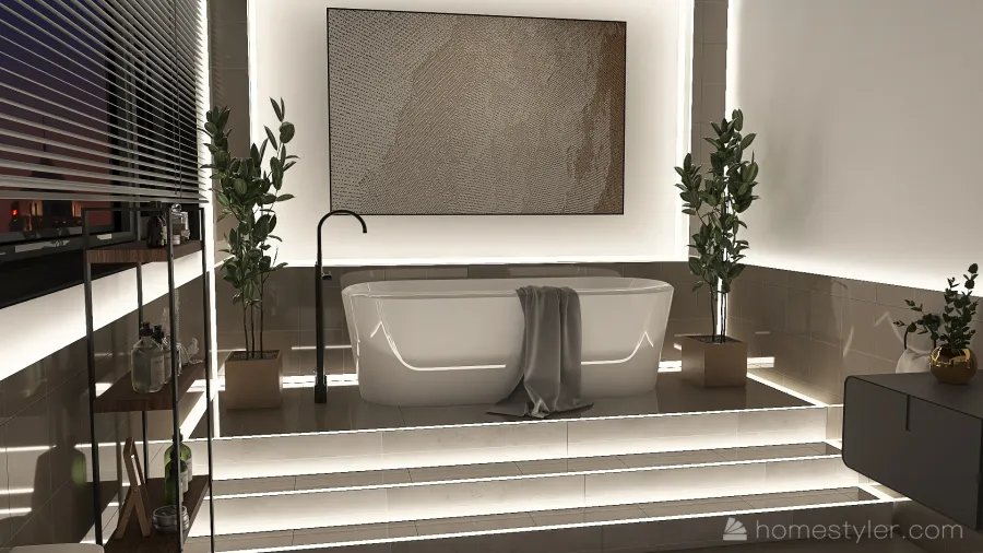 Modern Chill Room 3d design renderings