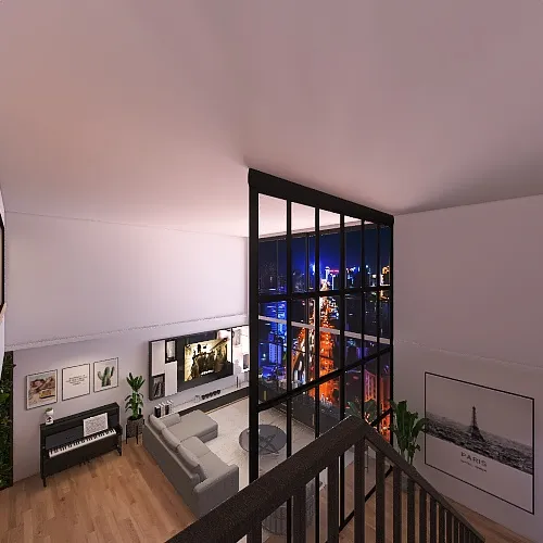 small loft design 3d design renderings