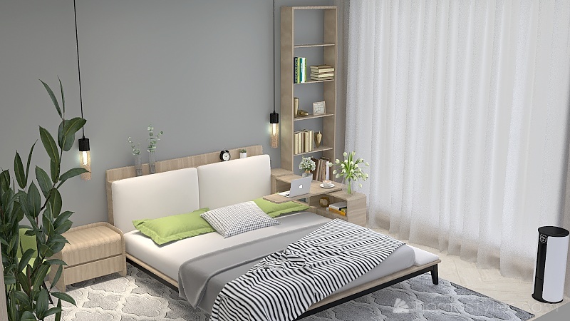 Copy of Спальня для Алёны 3d design renderings