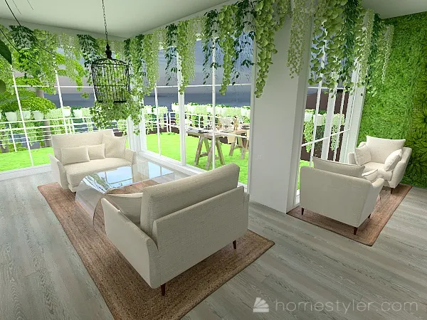 Copy of #BrunchContest Plantstrucked Cafe 3d design renderings