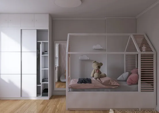 Детская спальная комната Design Rendering