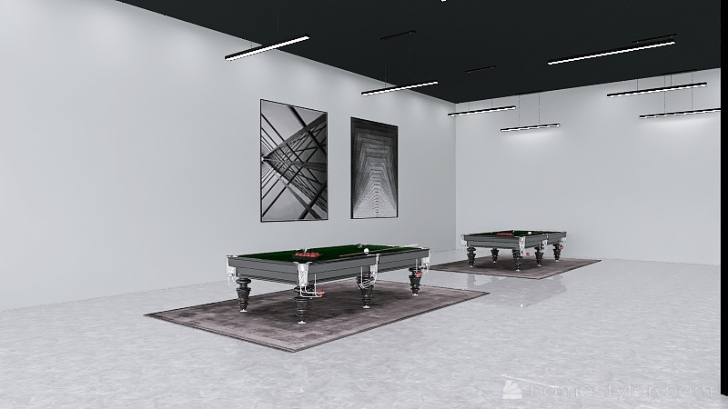 Work space (Studio) 3d design renderings