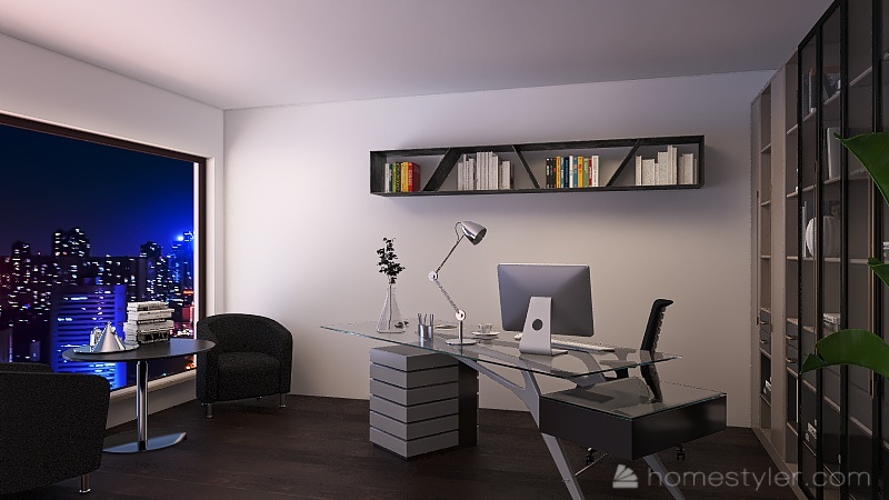 office 3d design renderings
