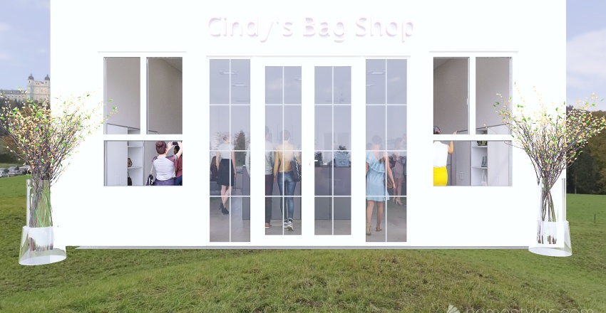 Cindy‘s Bag Shop 3d design renderings