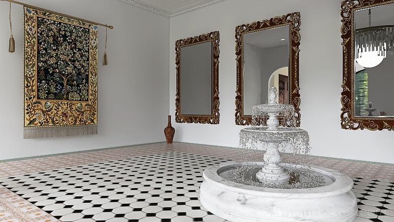 Ballroom 3d design renderings