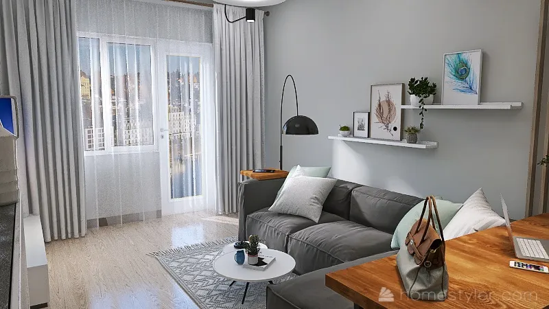 Project Livingroom 2 3d design renderings