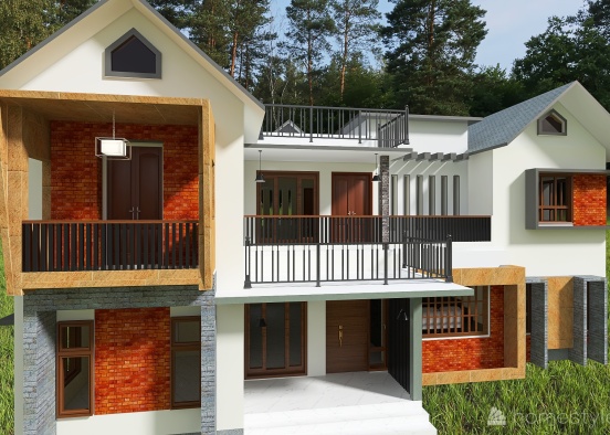 Copy of Ebin's Home balcony1 Design Rendering
