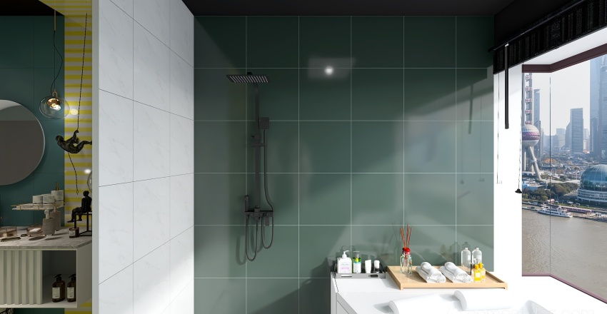 #AprilFoolContest - Bathroom design 3d design renderings
