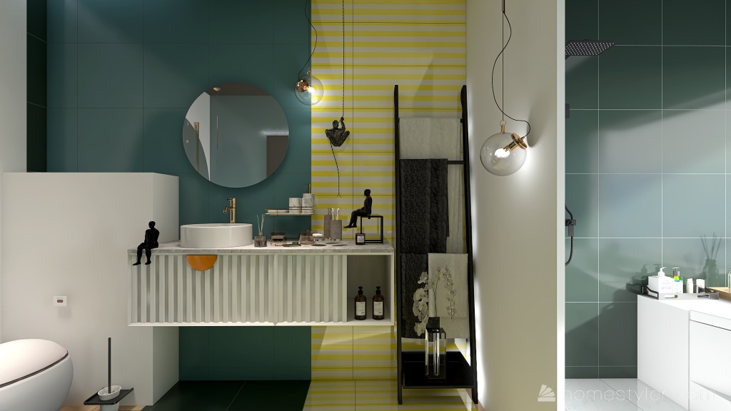 #AprilFoolContest - Bathroom design 3d design renderings