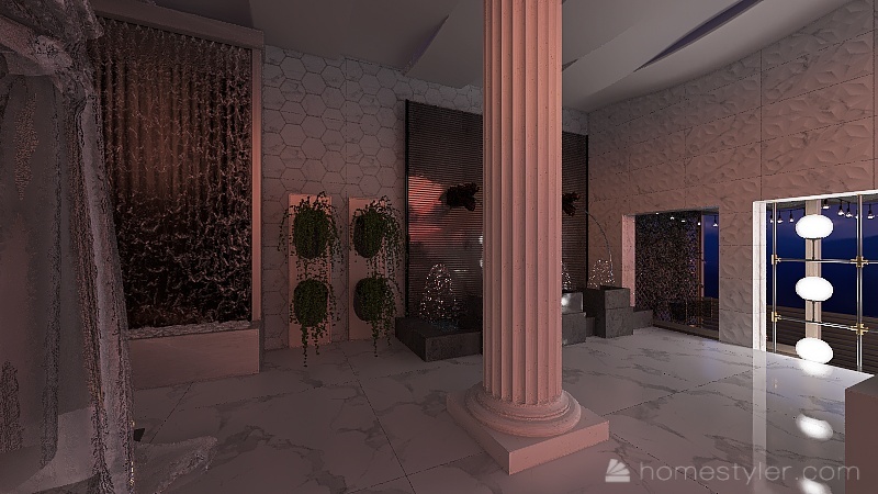 Pantheon 3d design renderings