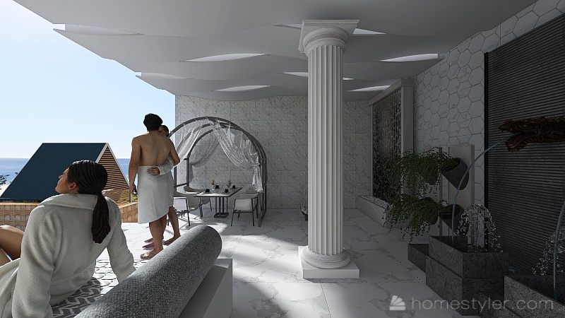 Pantheon 3d design renderings