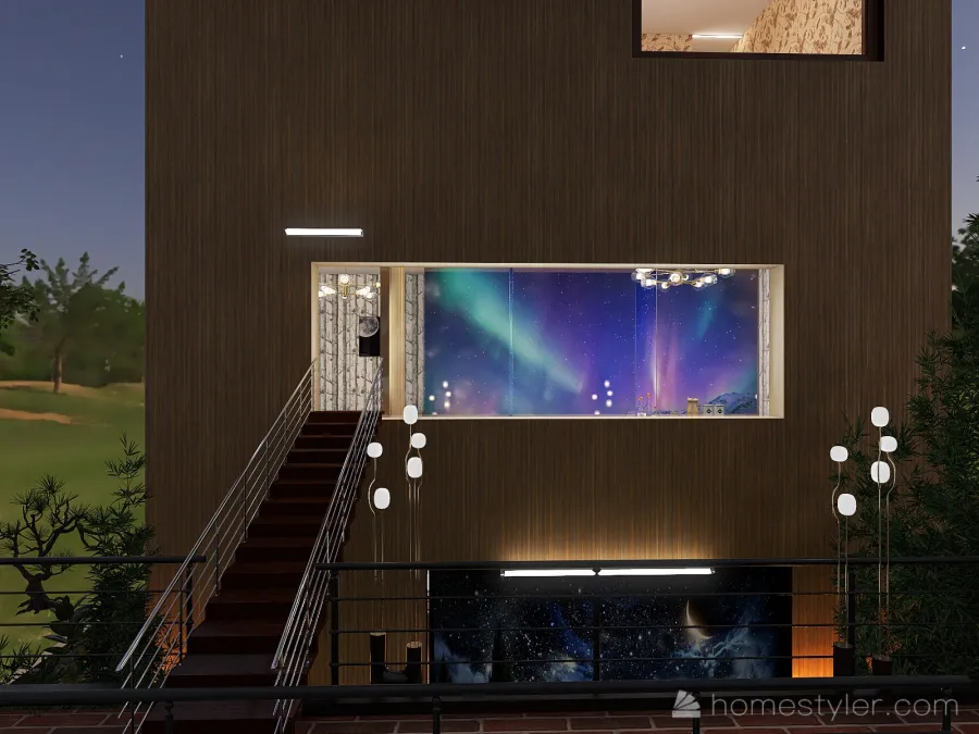 #AprilFoolContest   The outer inside overlooking view 3d design renderings