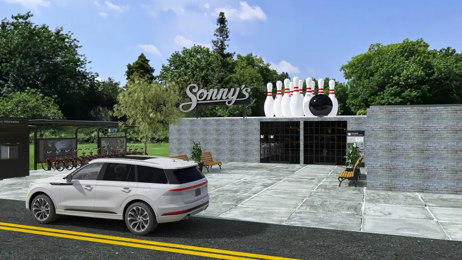 #AprilFoolContest SONNY'S LANES 3d design renderings