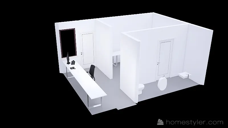 警衛室 3d design renderings