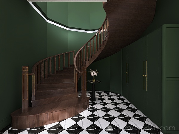 Ivy House 3d design renderings
