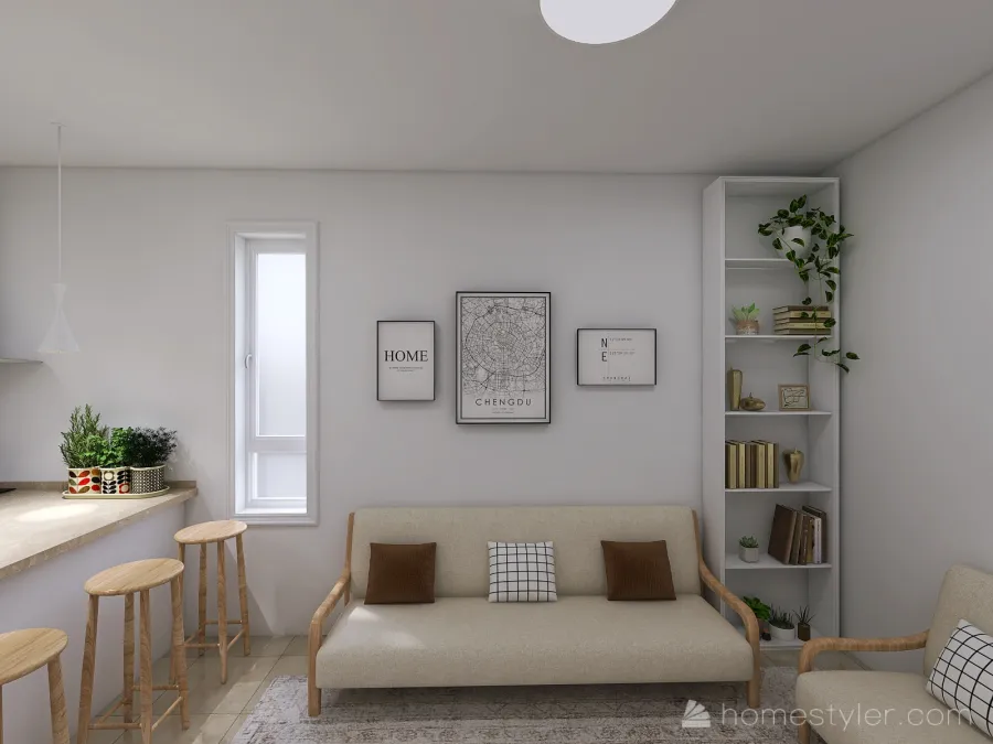 Apartamento Paola Breda 3d design renderings