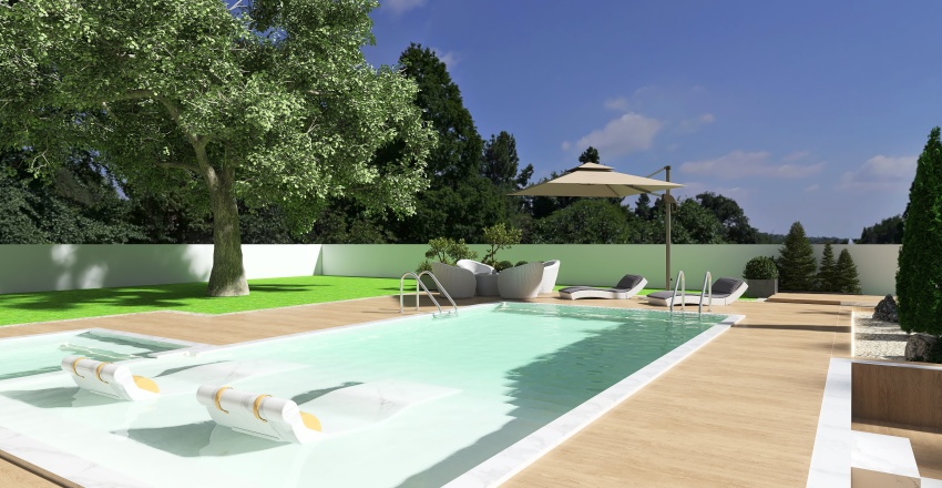 Ecological Green 3d design renderings