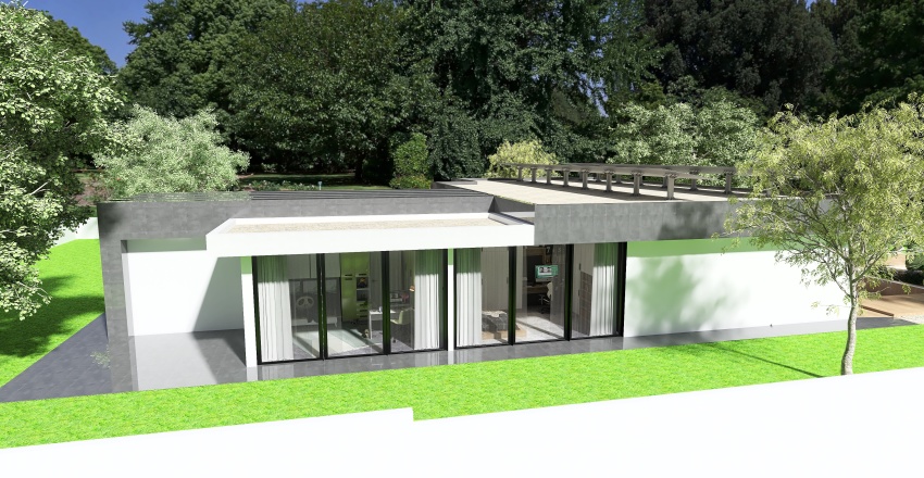 Ecological Green 3d design renderings