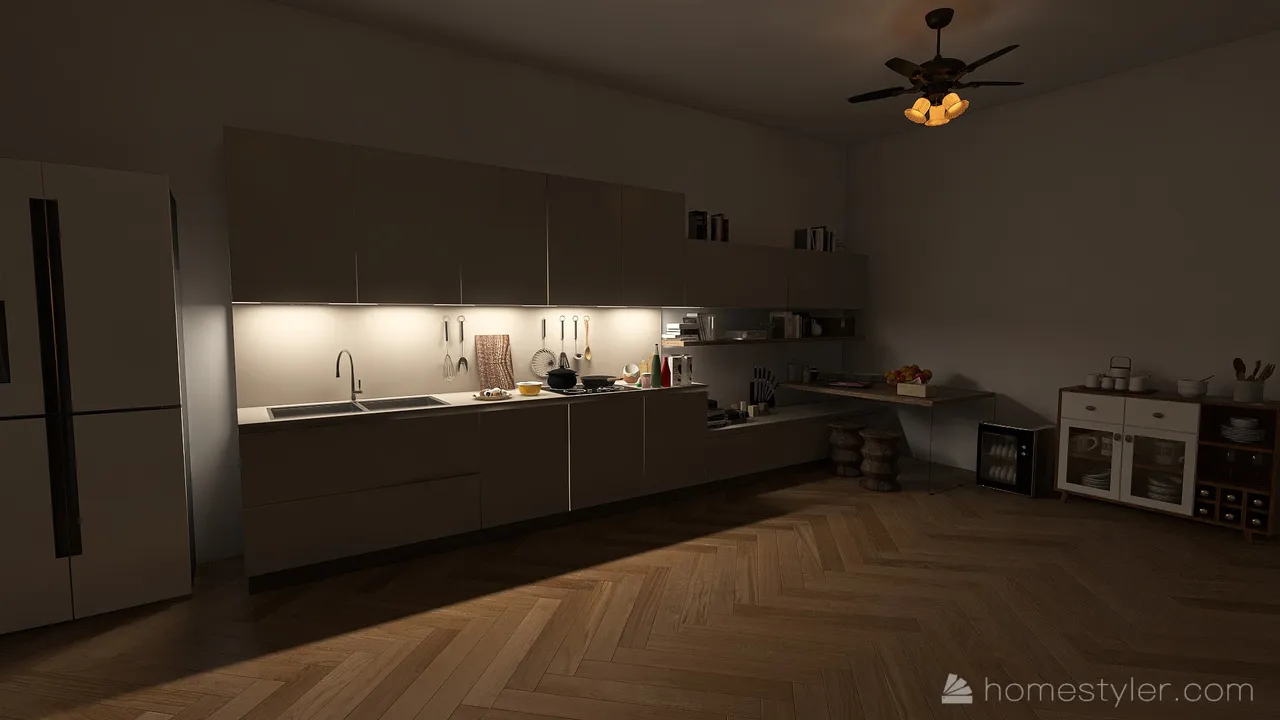 Kitchen 3d design renderings