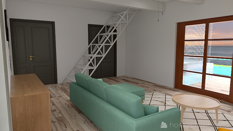 seashell cottage 3d design renderings