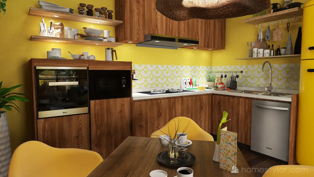 Kitchen 3d design renderings